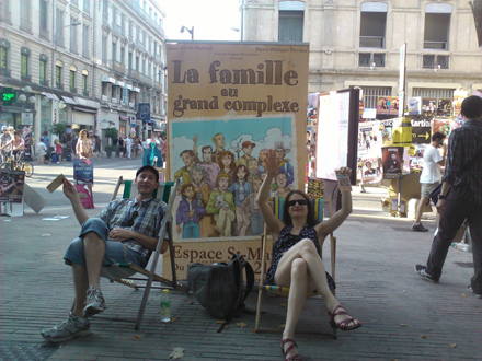 Avignon -  la famille au grand complexe