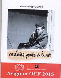 couverture livre spectacle je n'avais jamais vu la mer